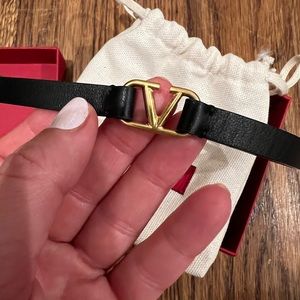 Brand new Valentino Signature Leather bracelet